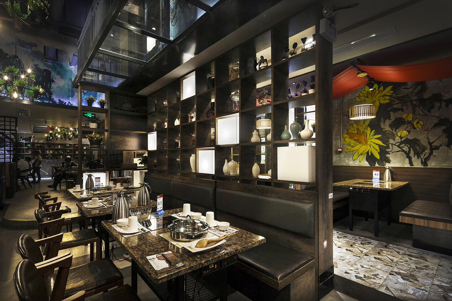 主题餐厅设计·黄记煌：菊庭，喧嚣城市中的一片净土-11