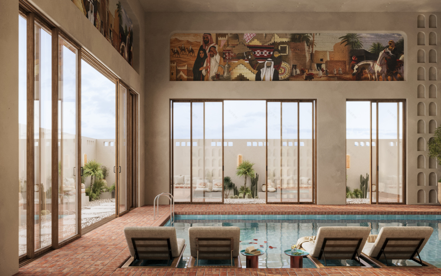 ABHA HOTEL POOL(ABHA酒店泳池)丨沙特阿拉伯丨SHI studio-13