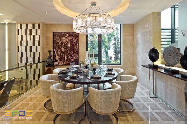 豪华别墅 现代风格梁志天 雅居樂劍橋郡   伯侯公館-24