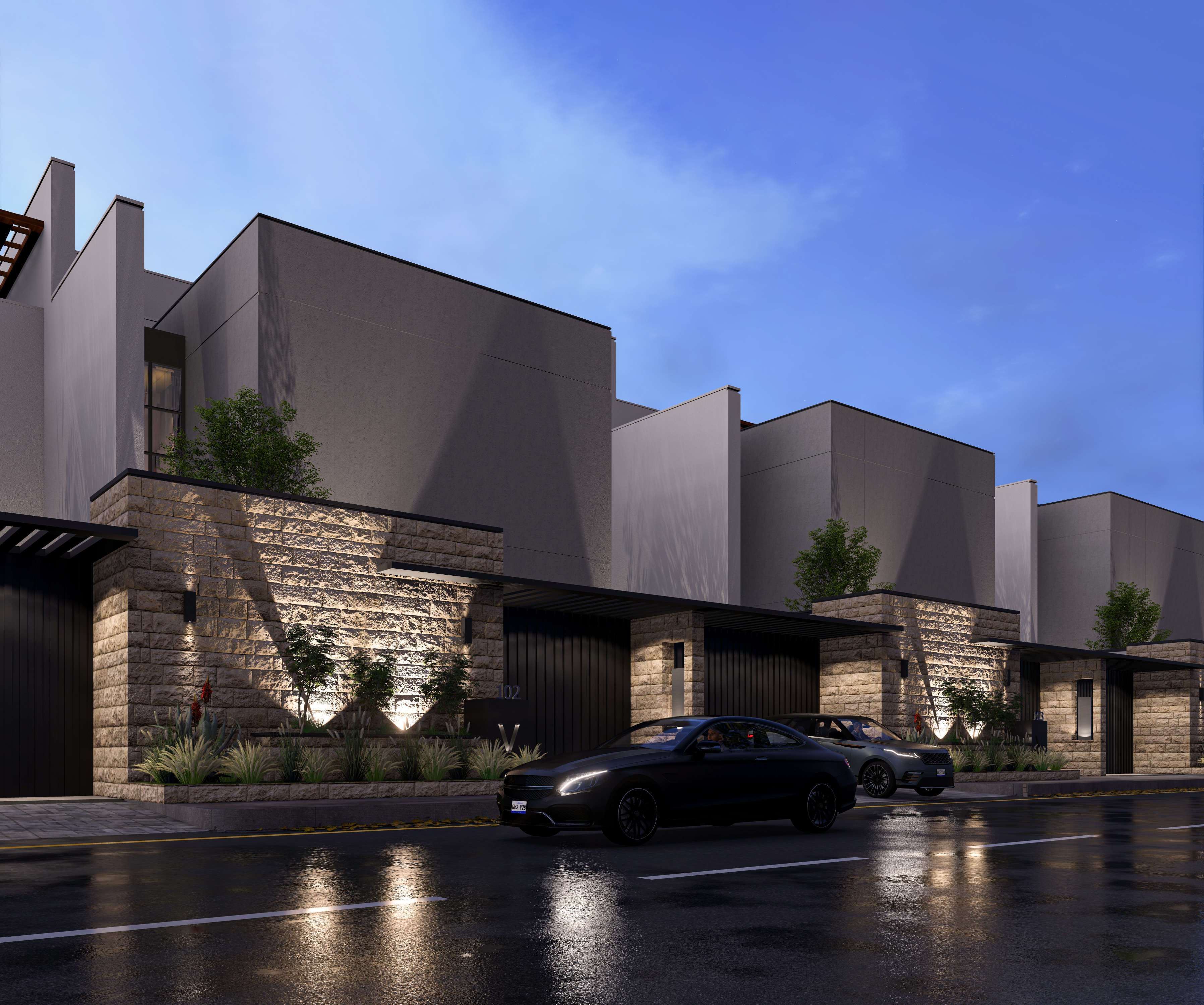 阿夫南居住双拼别墅丨阿曼丨MOHAMED SALEM 等-19