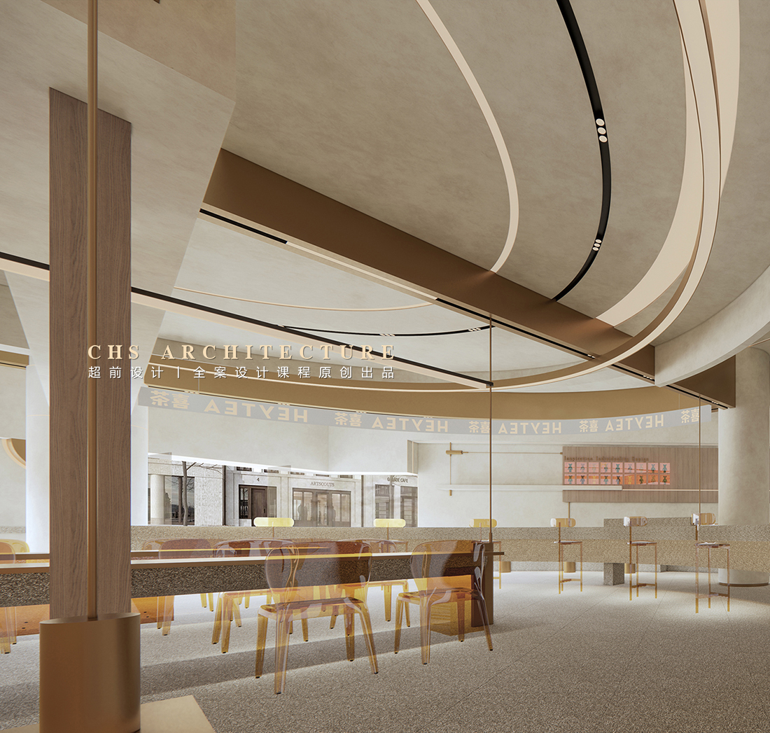 百越浮光·茶饮店原创全案设计丨超前设计-27