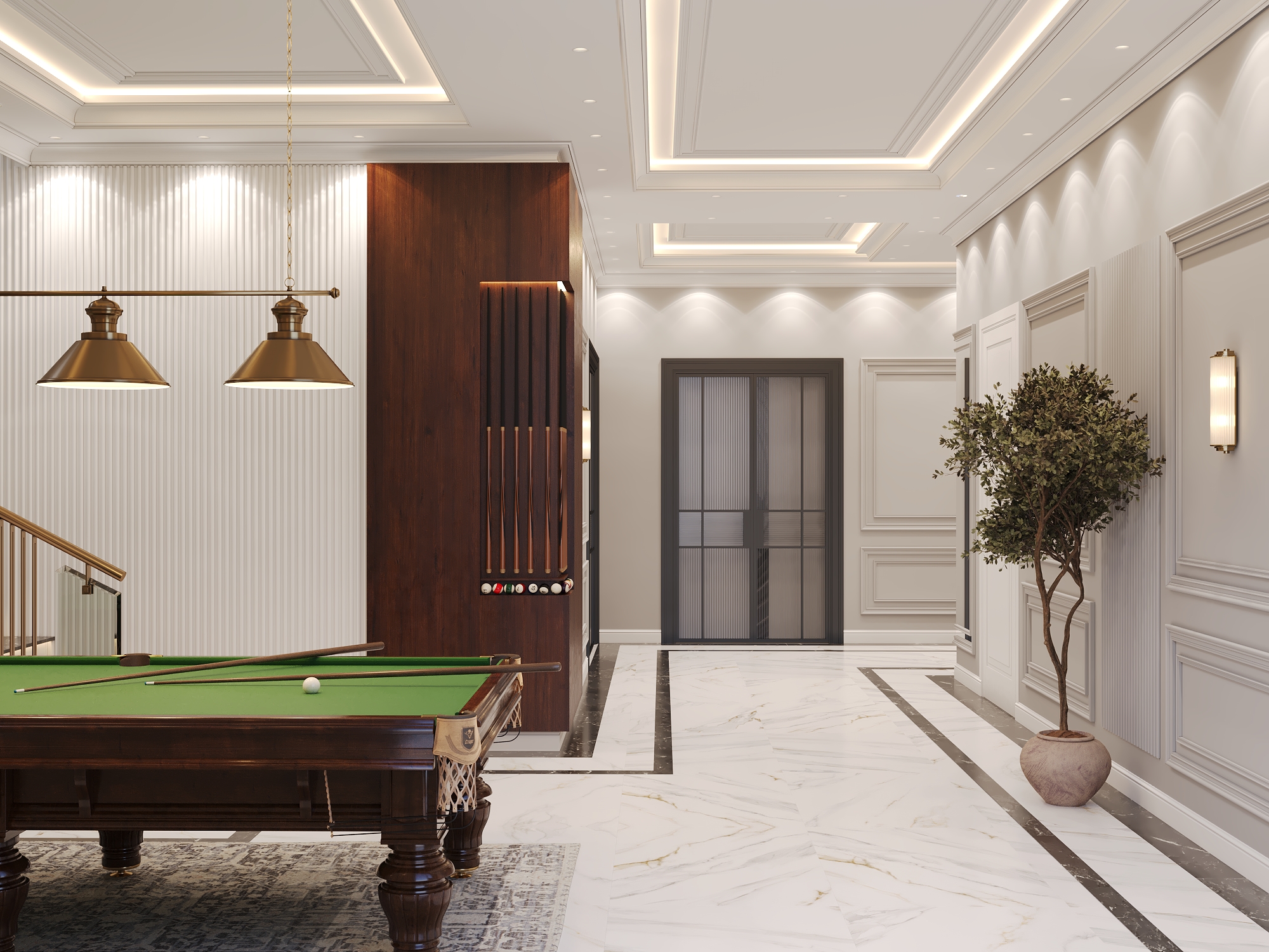 别墅台球桌-3