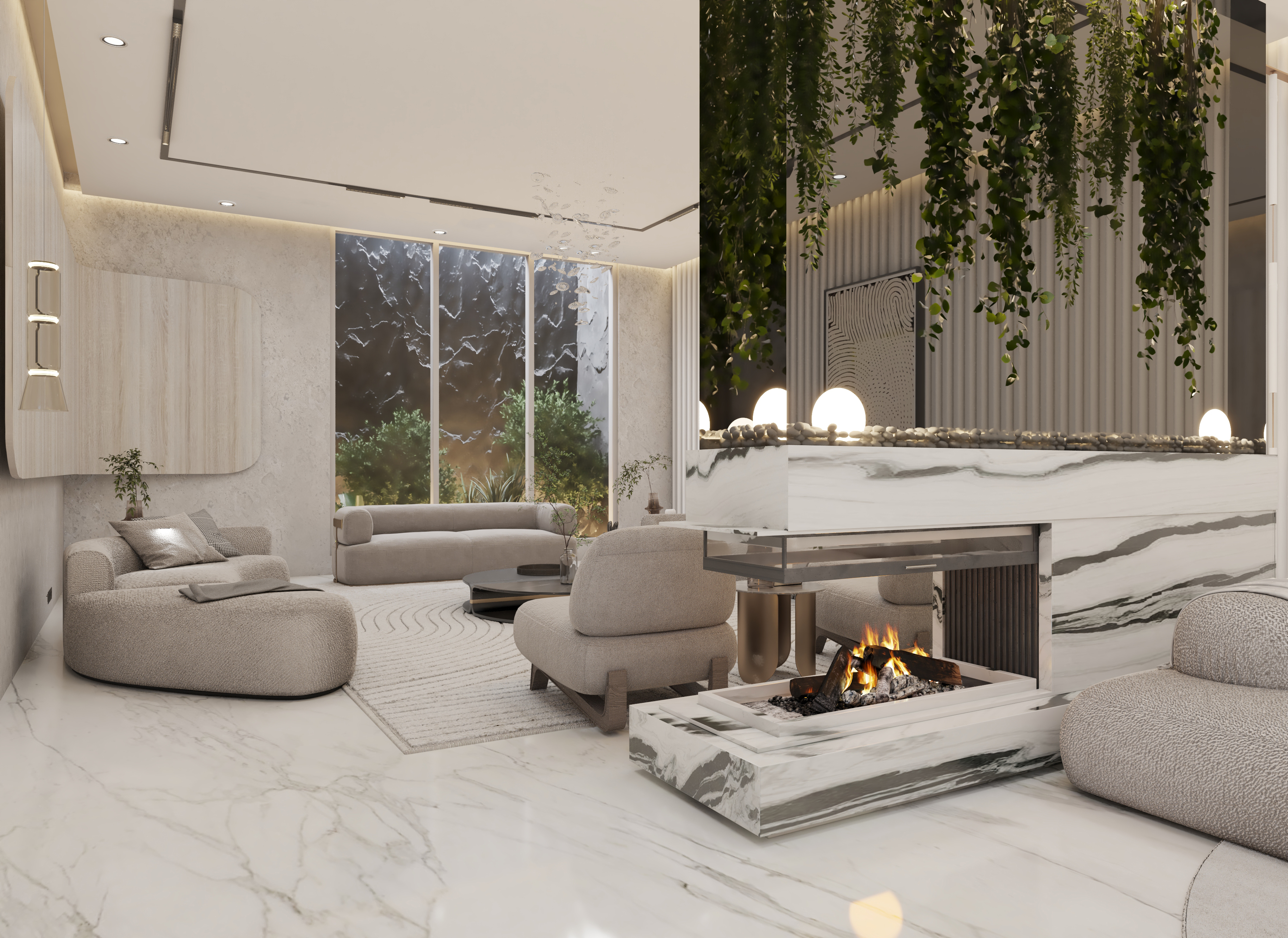 Scandinavian living space-1