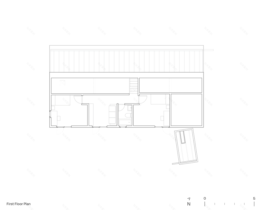 谭氏住宅(若Tam为姓氏音译,也可能有其他合适译法,需结合具体背景确定,这里按常见姓氏谭处理) 丨智利圣地亚哥丨Ivan Bravo Architects-37