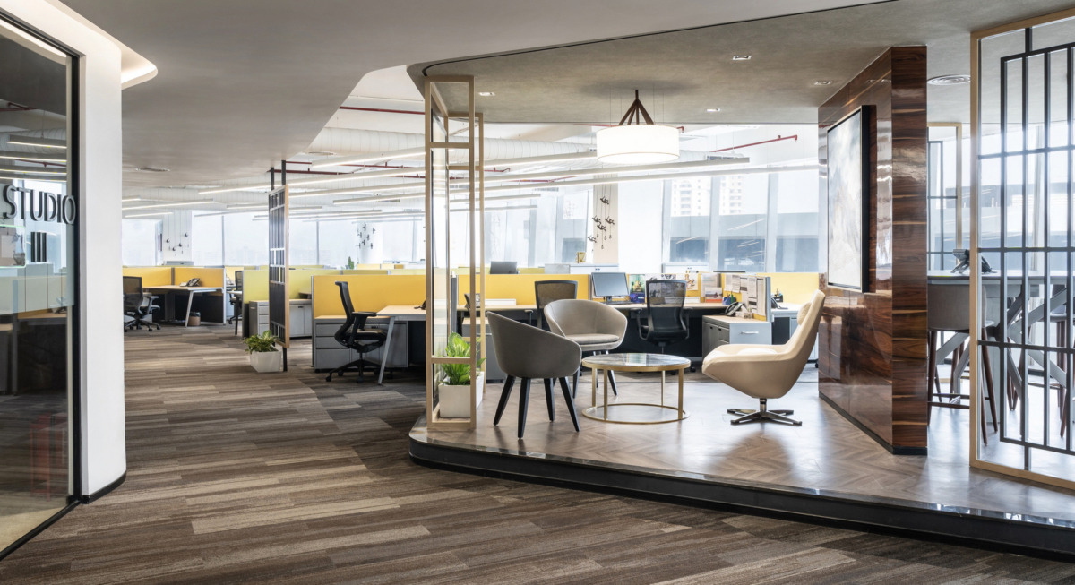 Marriott 国际印度办公室 · 蓝叶设计集团的协作,可持续性和传统设计理念-18