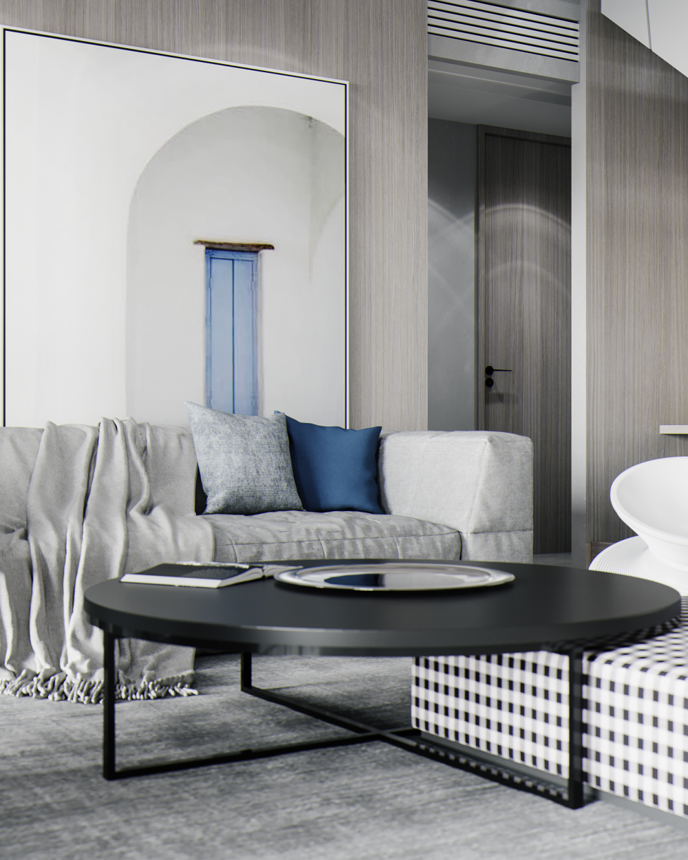 简约蓝调，大师手笔-2