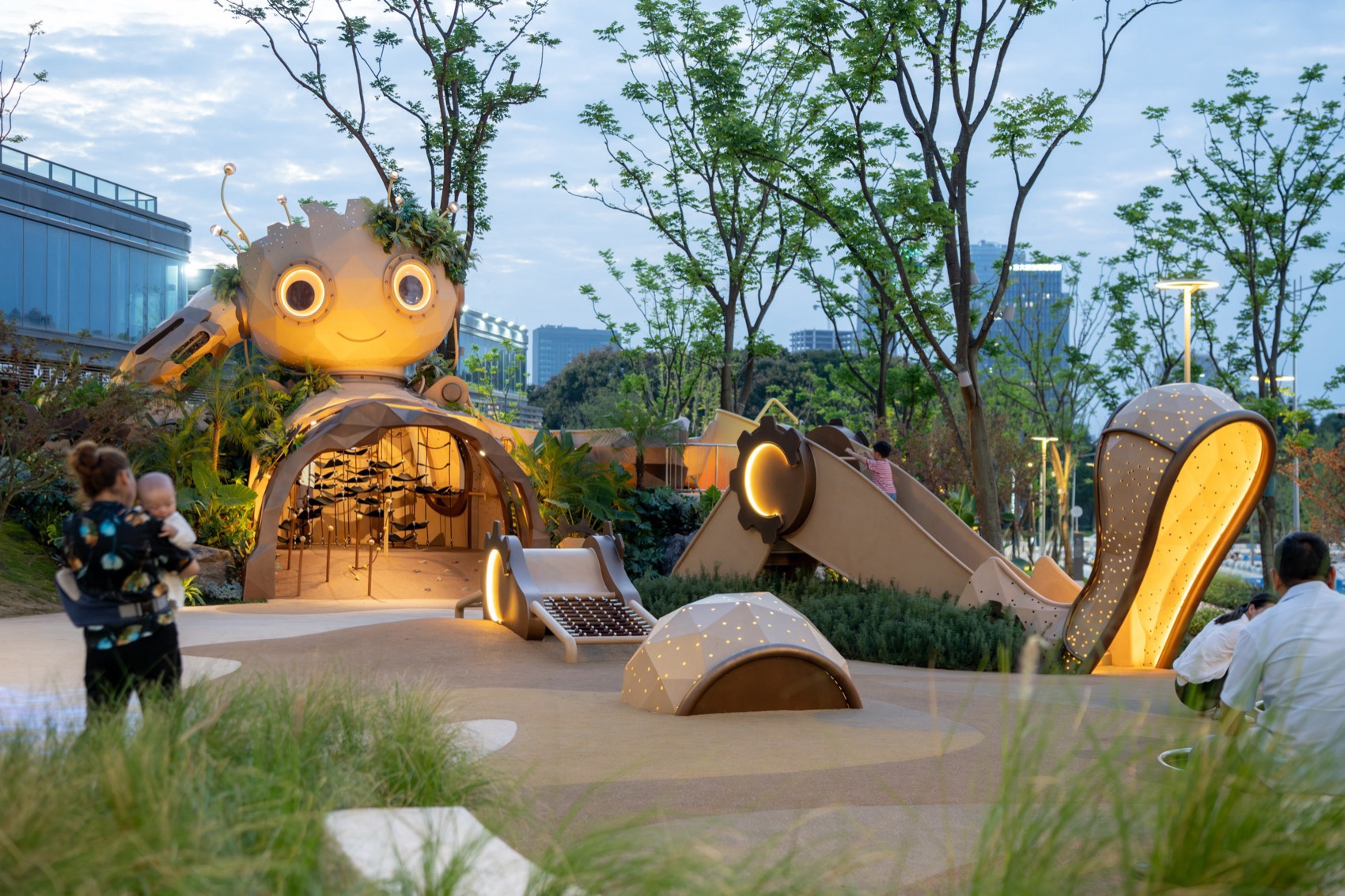 重庆光环花园城综合商业体丨中国重庆丨WTD纬图设计,PHA,奥雅洛嘉儿童,CAN-136