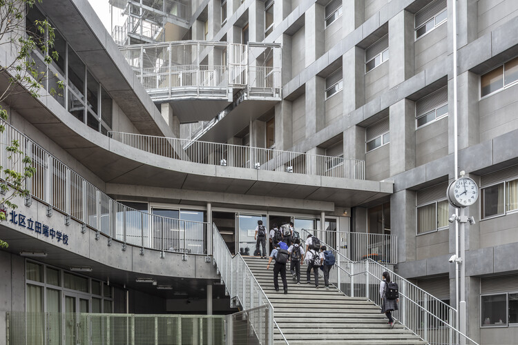 Tabata Junior High School（塔巴塔初中）丨Coelacanth K&H Architects-16