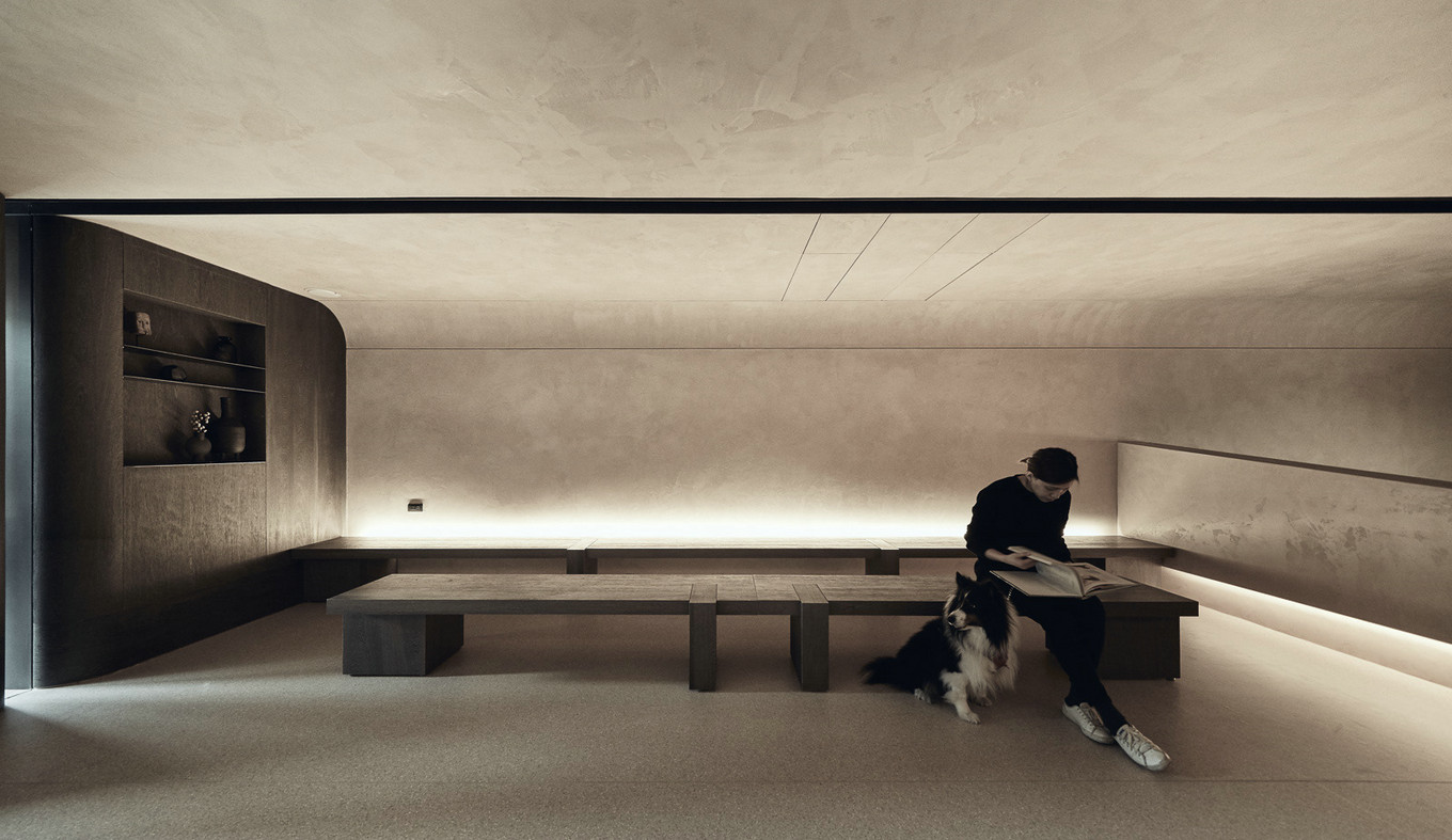 觉知造所设计 | 宠物图书休闲室共享空间-0