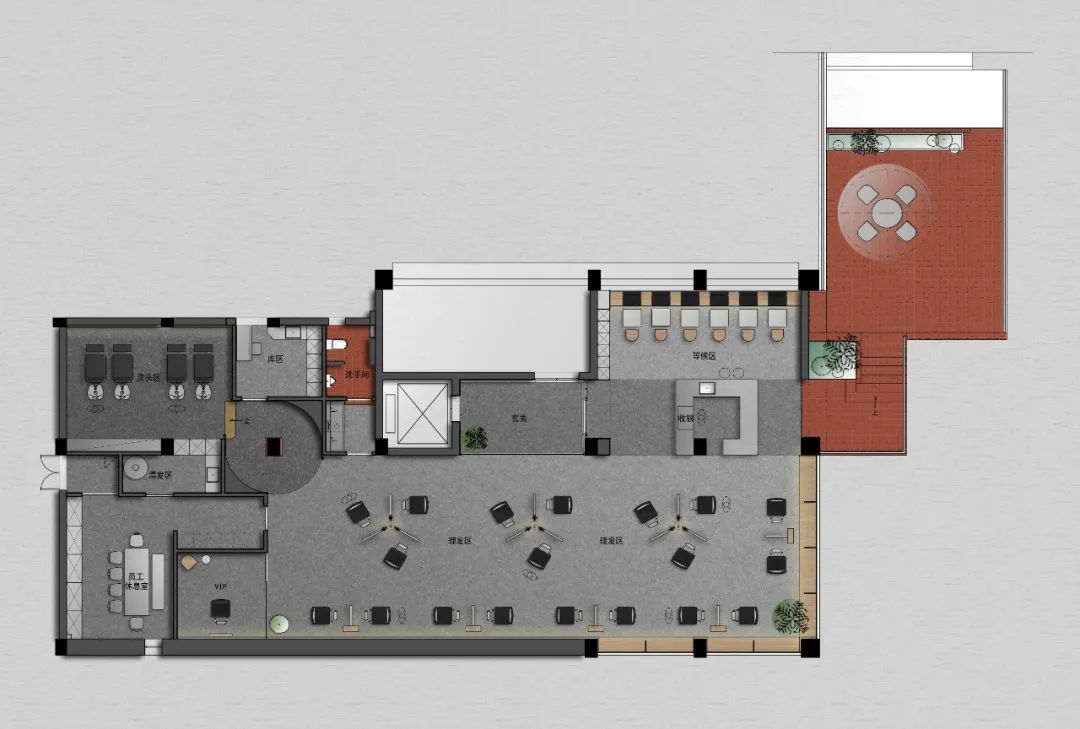 TC美发沙龙·皇后公园店丨中国杭州-10