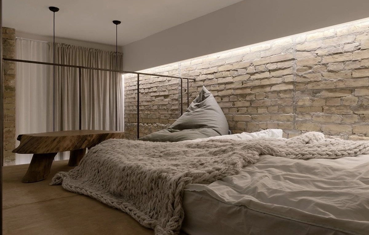 乌克兰 41㎡工业风 Loft,个性与实用兼具-59