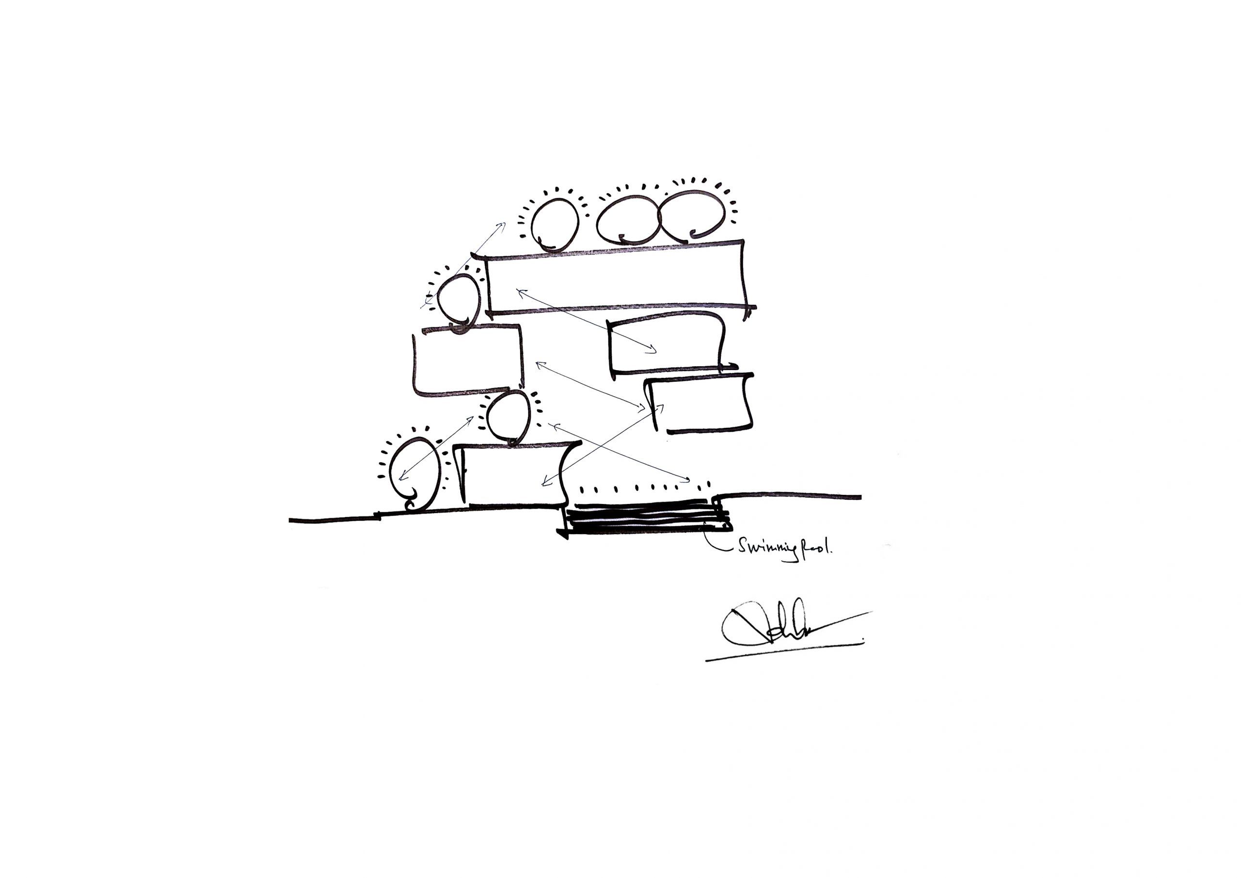 越南海滨四层混凝土住宅-58