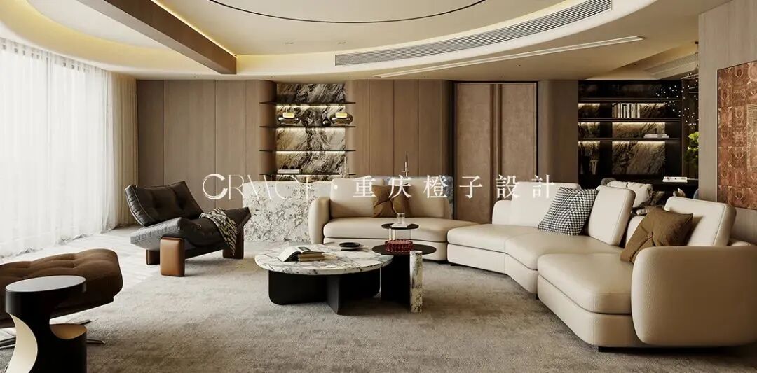 橙子新作||天澜美墅——家中“图书馆”-95