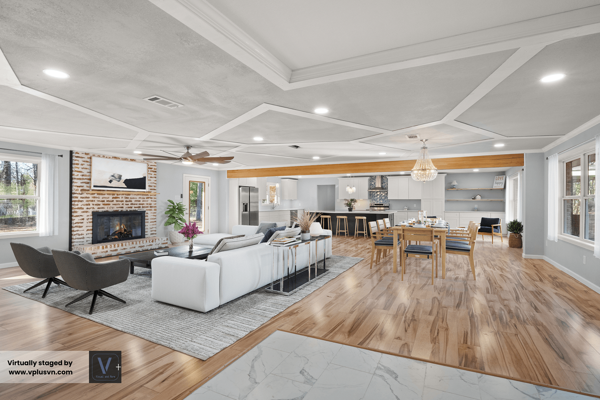 家庭居住空间丨V+ Studio-2