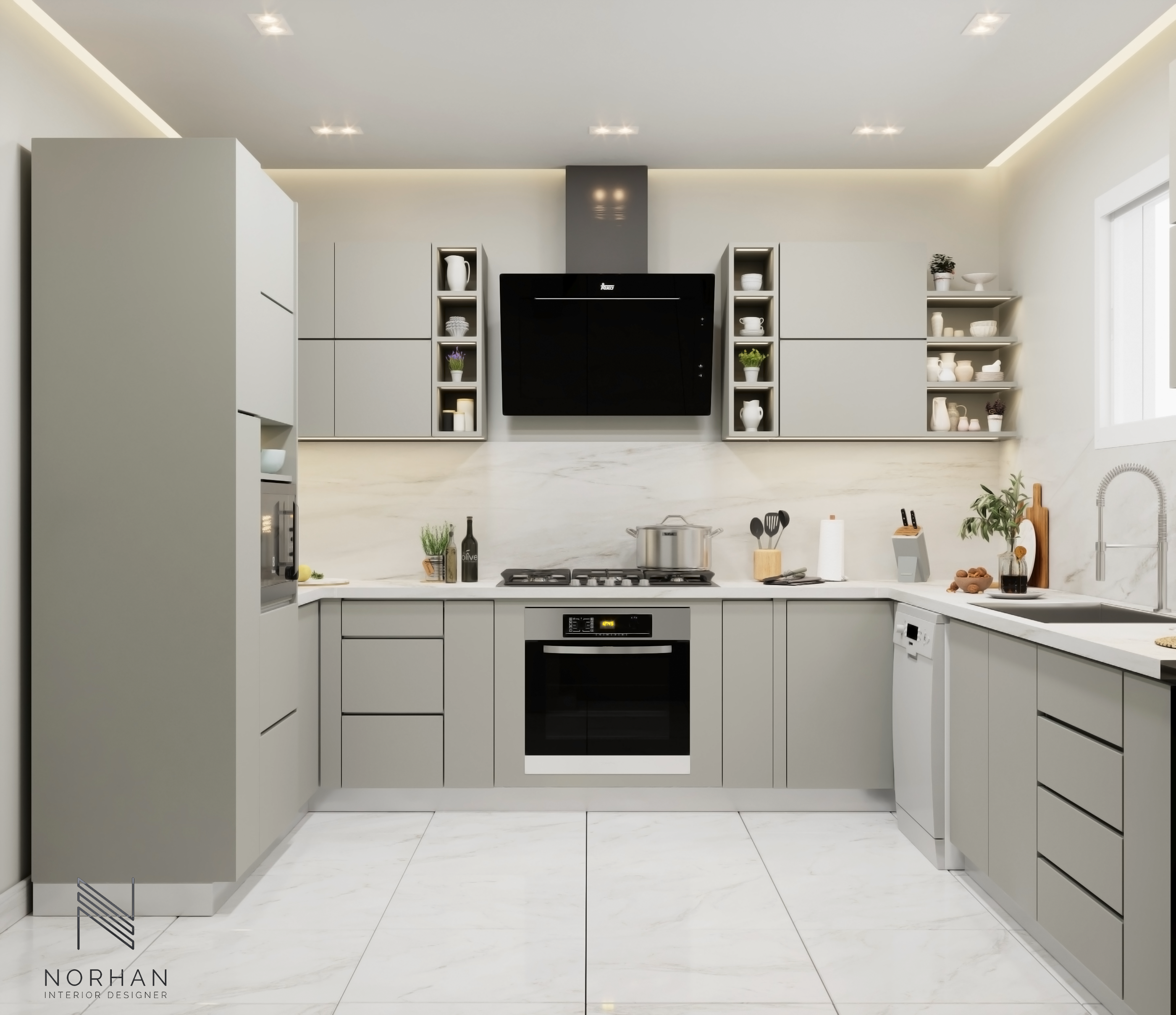 Modern Kitchen in KSA-0