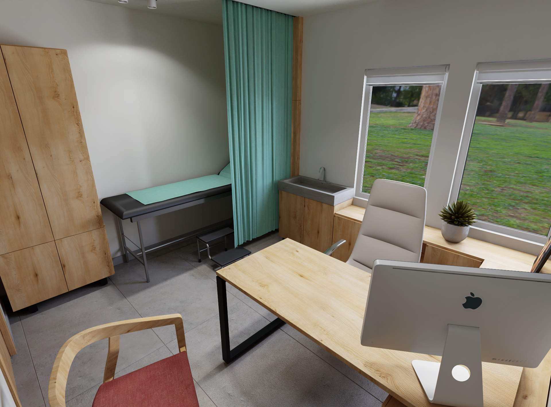 阿拉伯钾肥诊所丨line architects-6