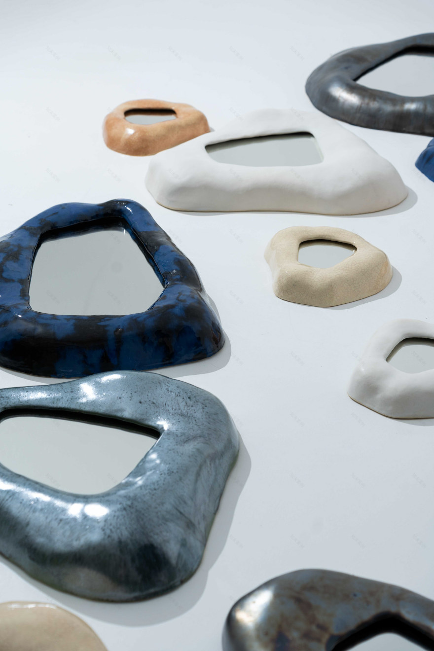 “DOVKOLA”陶瓷框镜子和桌子系列丨乌克兰-21