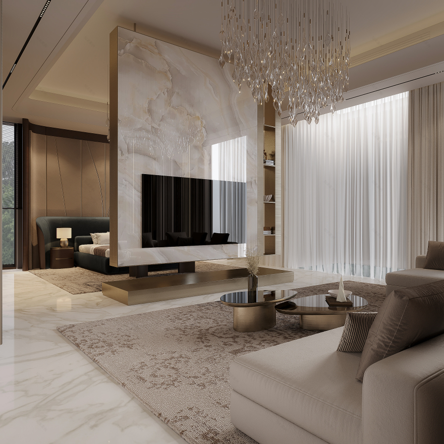 主卧设计项目丨Mohammed Yossef-5