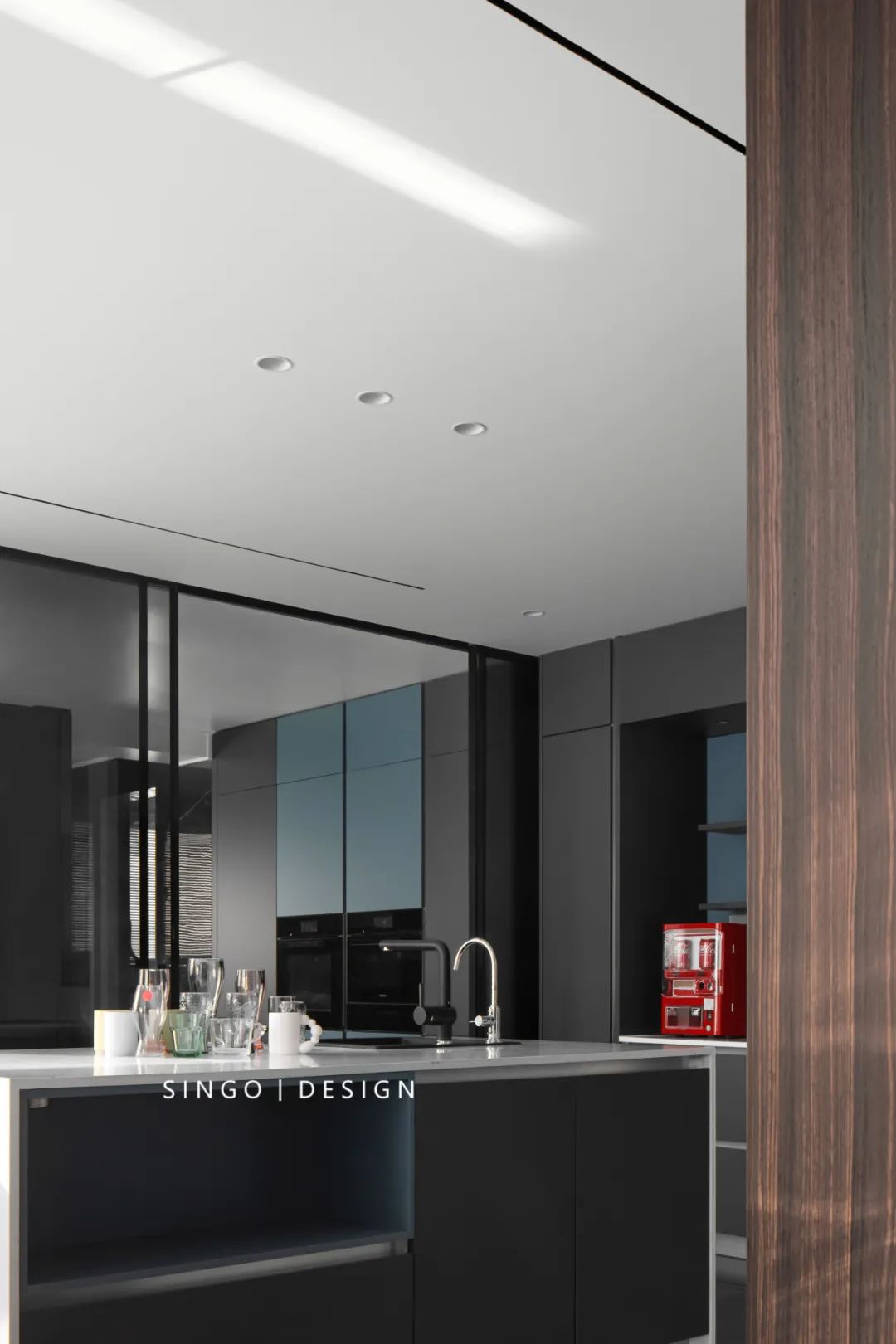 420㎡现代风格| 形与色构建空间艺术感-33