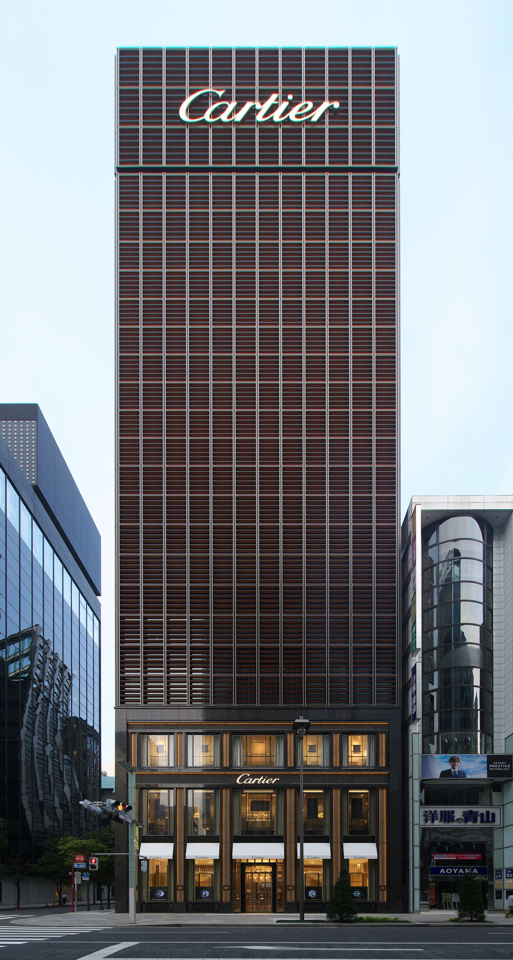 日本卡地亚东京银座店丨大成建设集团-17