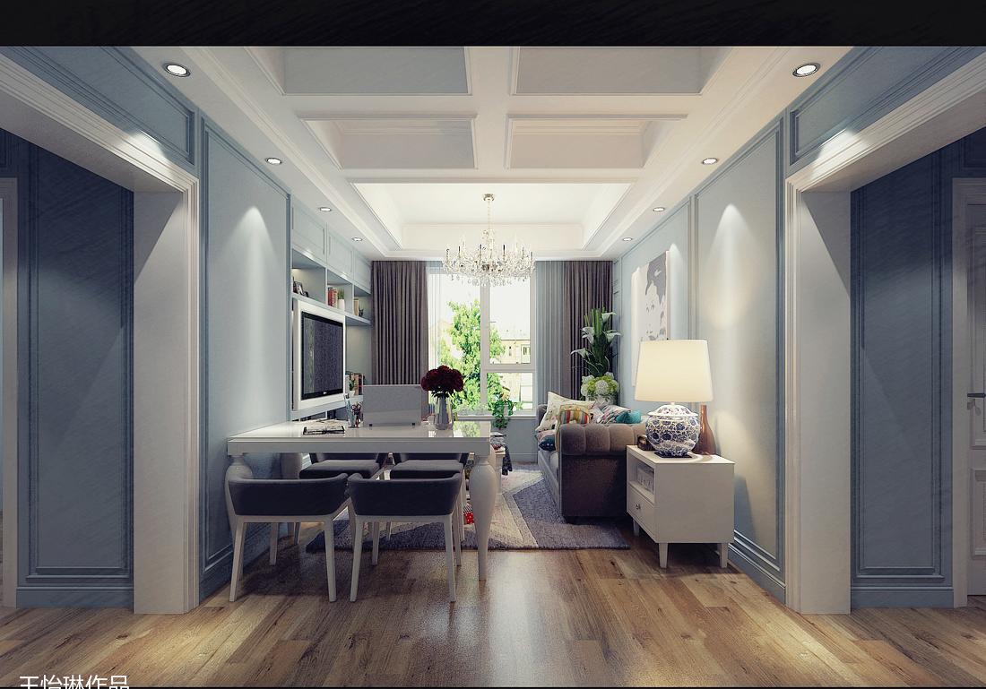 
传统美式室内设计方案 -1