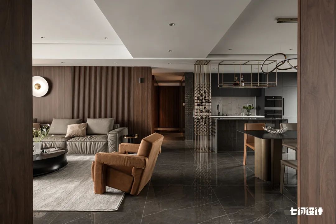 东湖畔的温馨之家 · 多场景设计的亲密空间丨七间设计(IDEAL DESIGN)-16