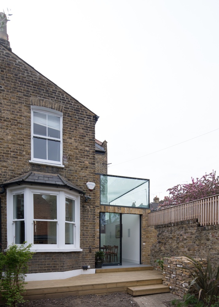 伦敦玻璃盒住宅的室内设计亮点-32