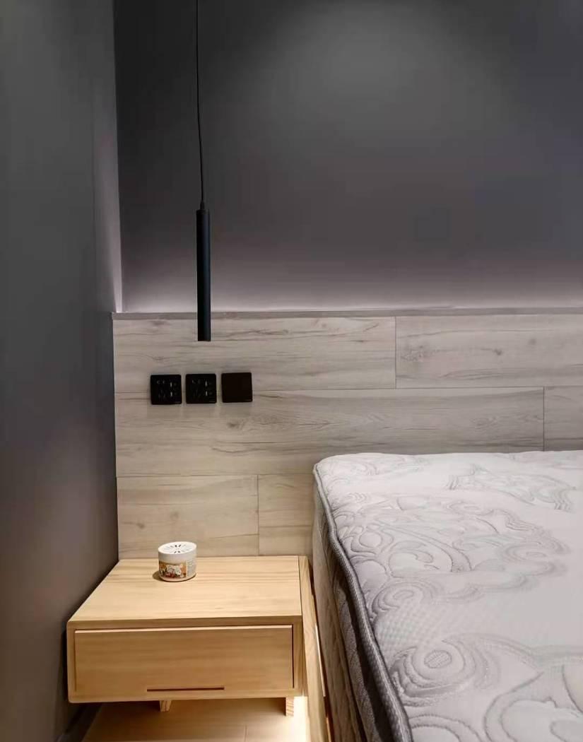 90 平米现代简约风家居设计，温馨舒适与实用并存-33