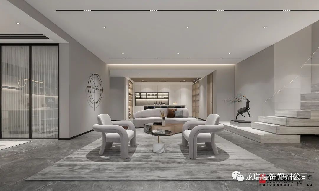 极简主义设计 · 回归本真的生活美学丨龙瑞装饰-9