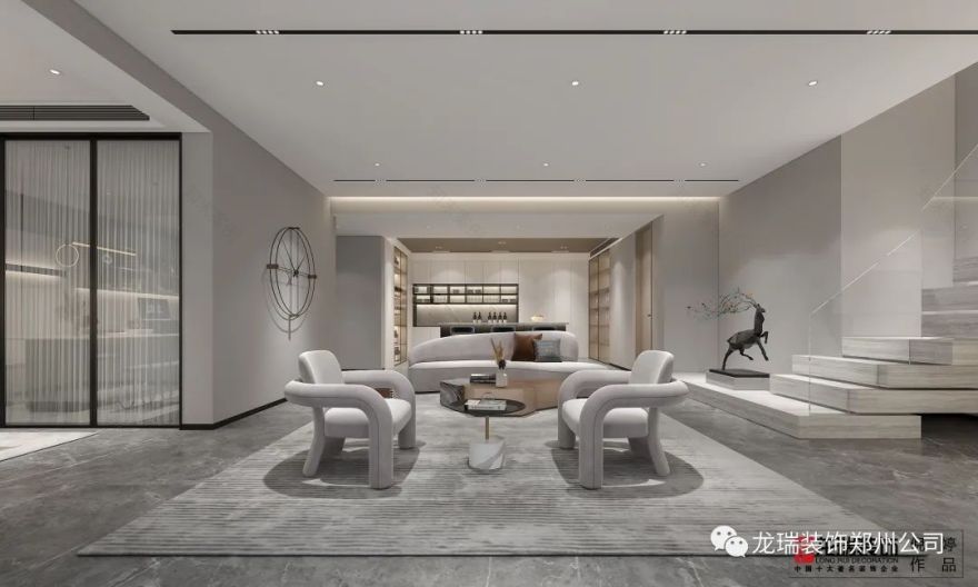 极简主义设计 · 回归本真的生活美学丨龙瑞装饰-9