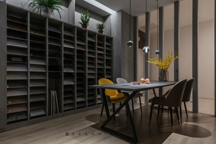 木兮贝全屋定制展厅丨墨鱼空间设计-62