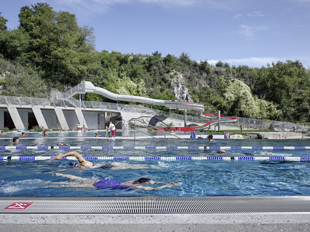 瑞士Géronde浴场翻新-26