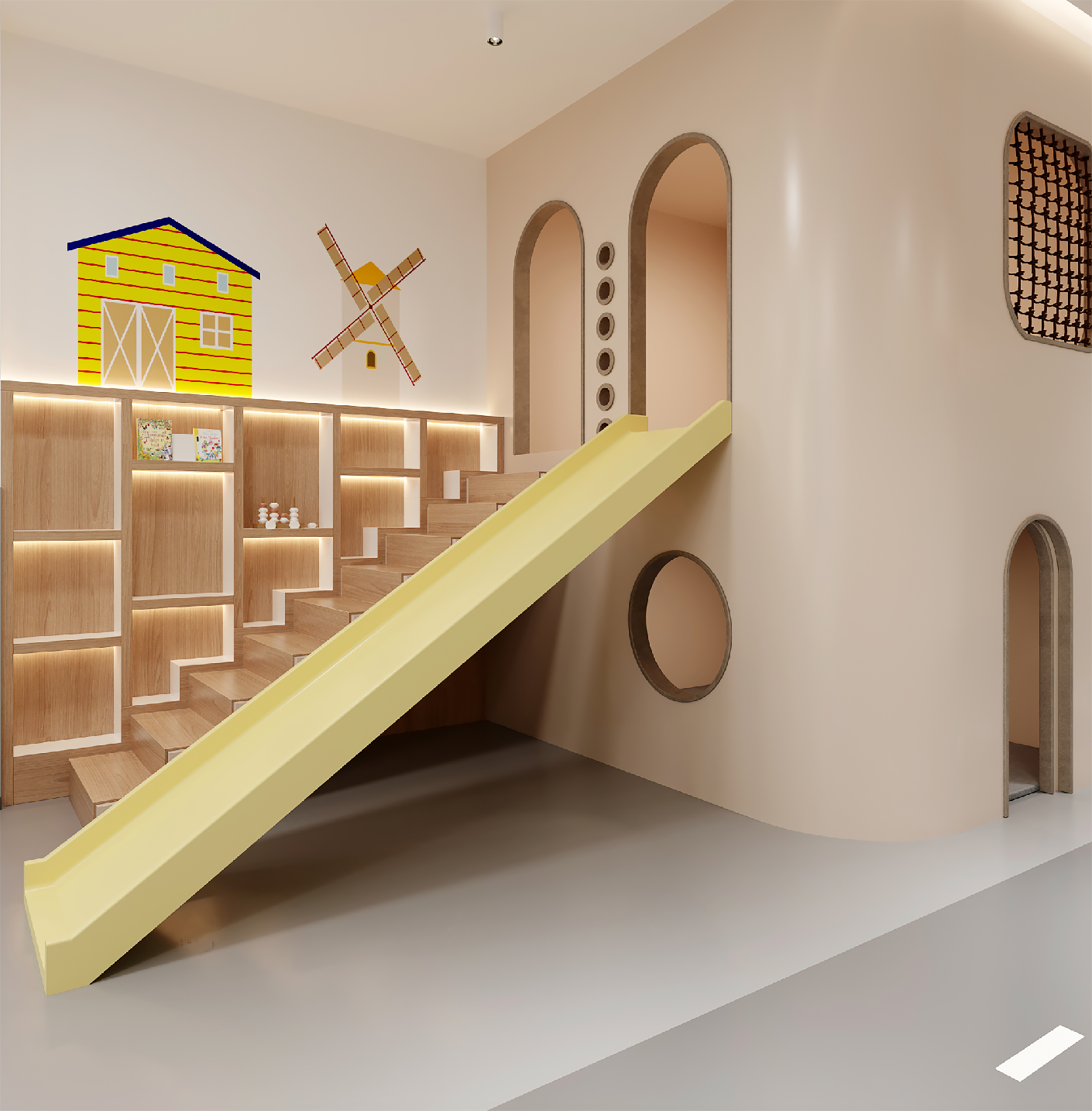 恰好教育恒茂园店&若比邻店丨中国宁波丨魔戏空间设计-31