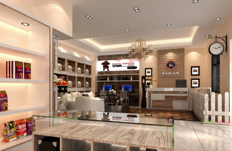 宠物店设计案例效果图2-4