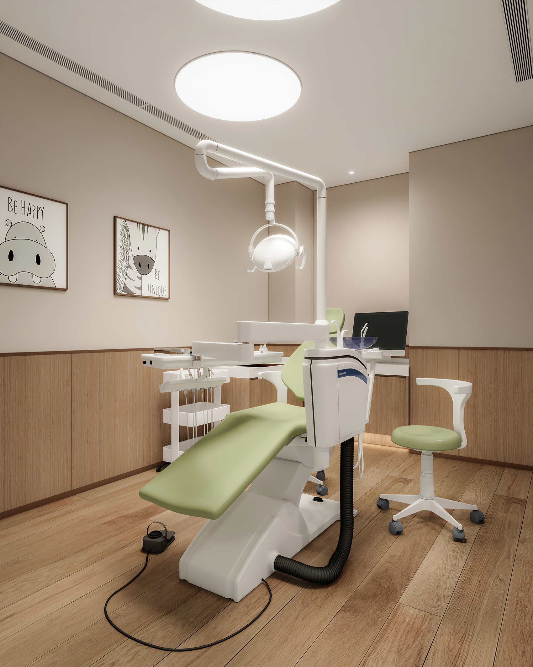 杭州创意路口腔丨中国杭州丨魔戏空间设计&ABDdesign-55