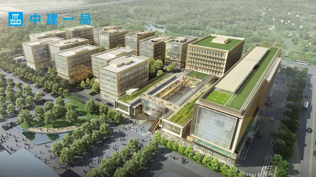 打造首都办公新业态！中建一局承建的北京朝阳孙河组团产业用地项目实现正负零-25
