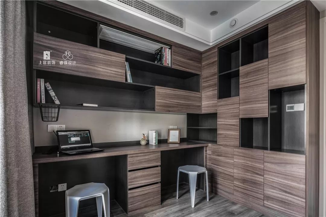 现代简约星河国际平层,卡布奇诺般的空间魅力-28