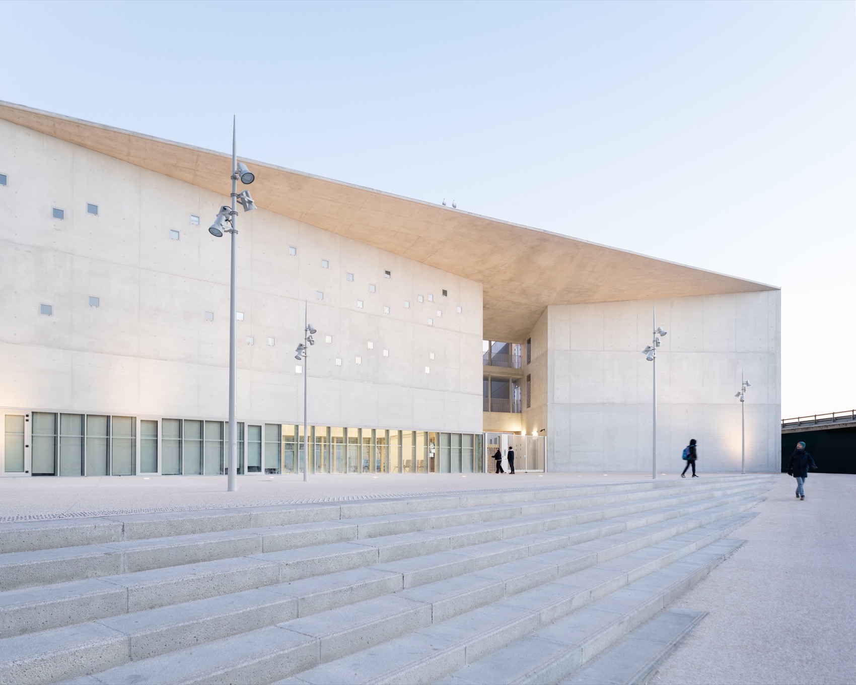 Joséphine Baker中学校，法国 / Panorama Architecture-9