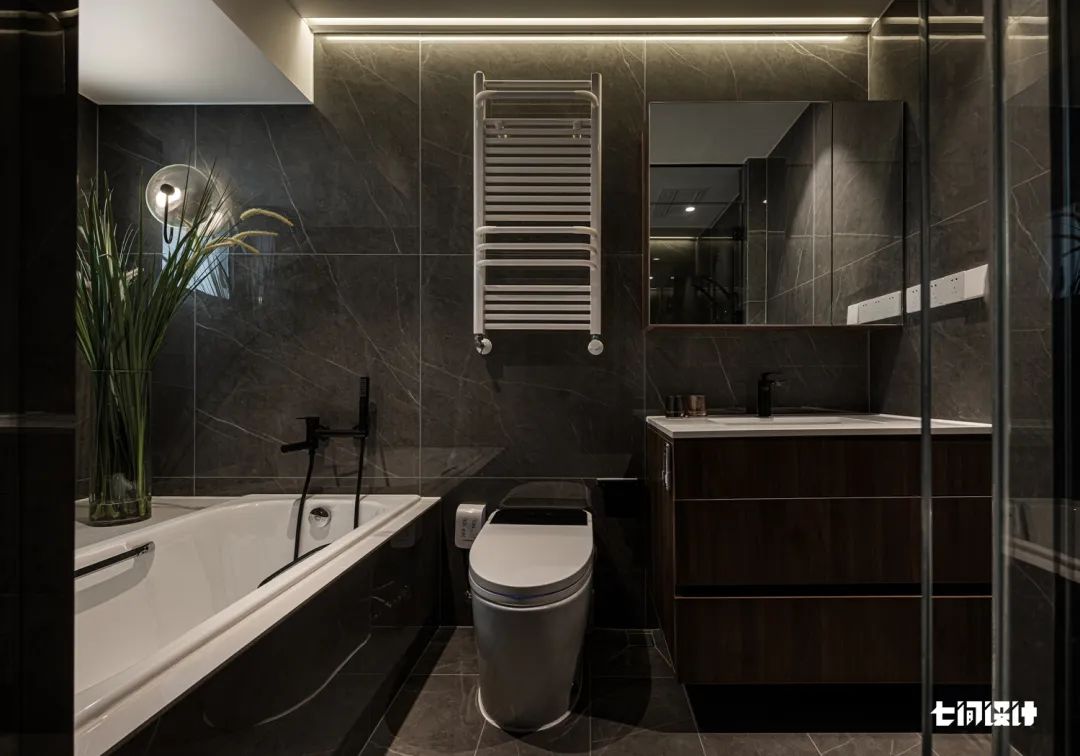 东湖畔的温馨之家 · 多场景设计的亲密空间丨七间设计(IDEAL DESIGN)-45