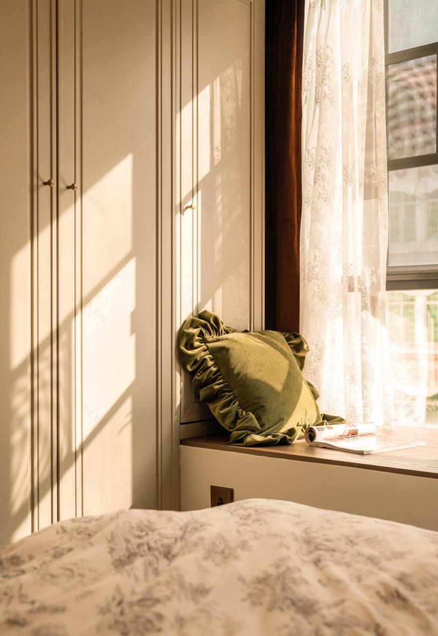 庄园浪漫 · 90 后海归女孩的复古精致小两室公寓设计-44