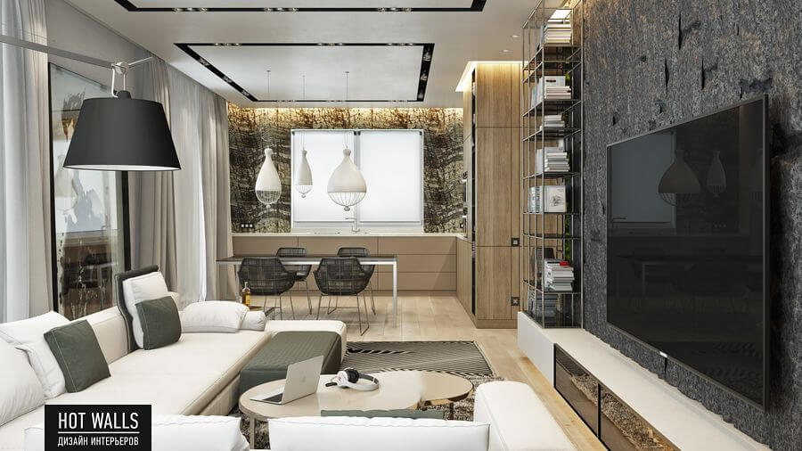 大型两层住宅室内布置项目丨Hot walls-49