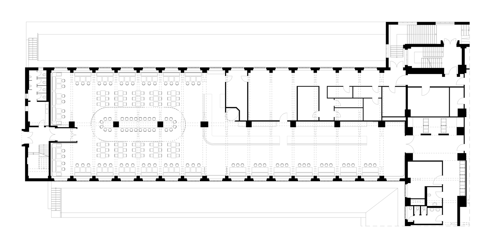Hans und Werner Kantine餐厅设计丨德国柏林丨van Baal室内设计公司,Tomasz Budnicki-34