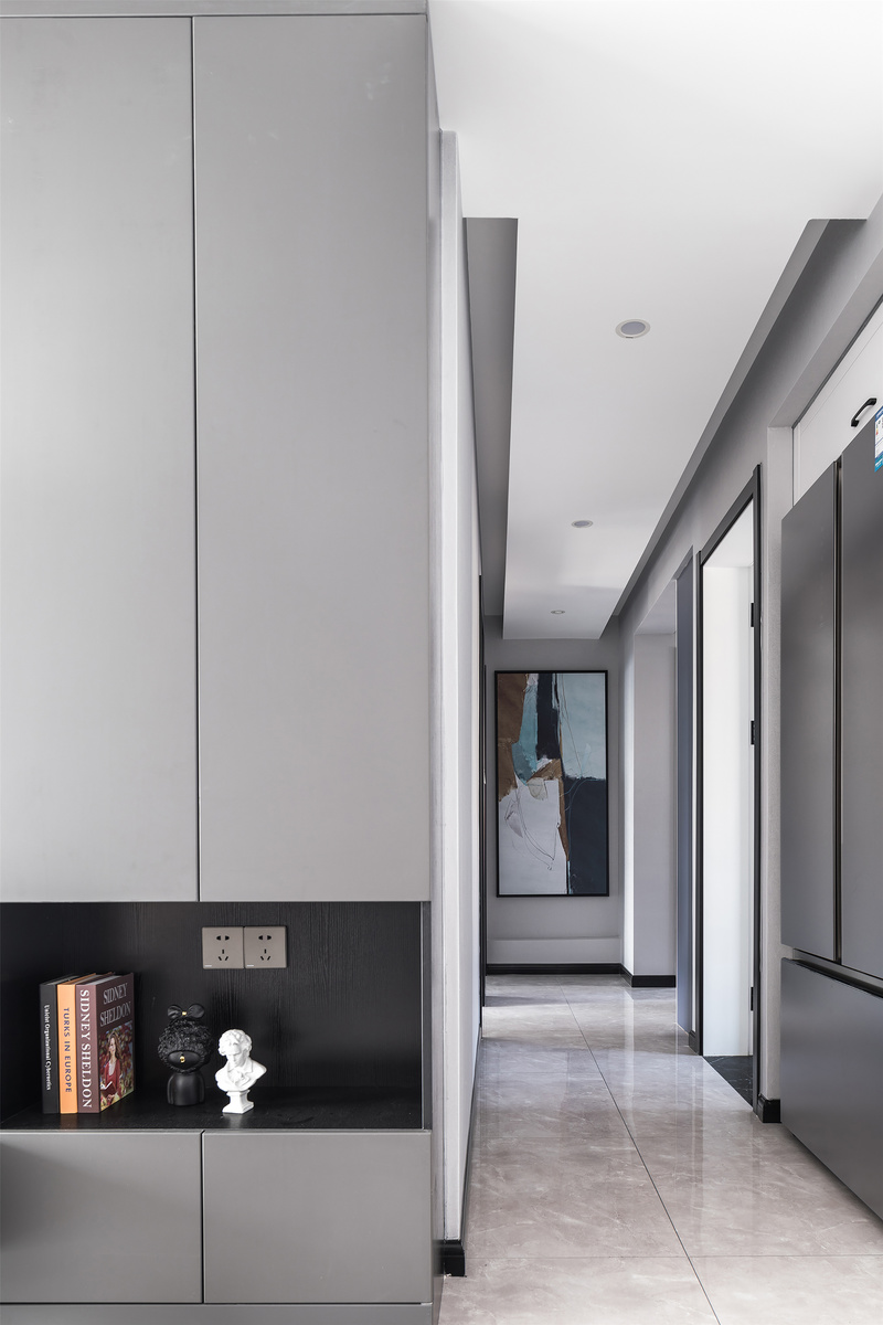 绿都万和城七区140平米现代简约风 | 一半幽兰一半骄阳-11