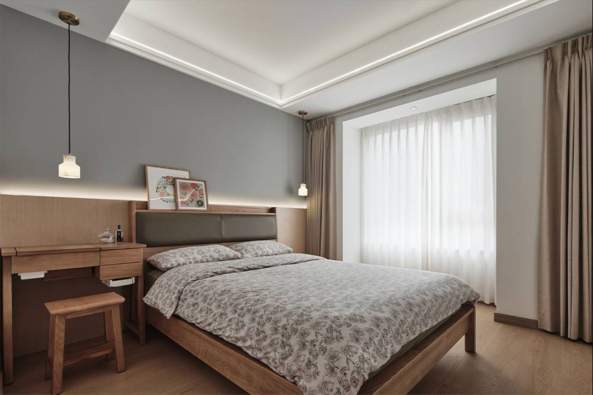 135㎡简约日式亲子宅-21