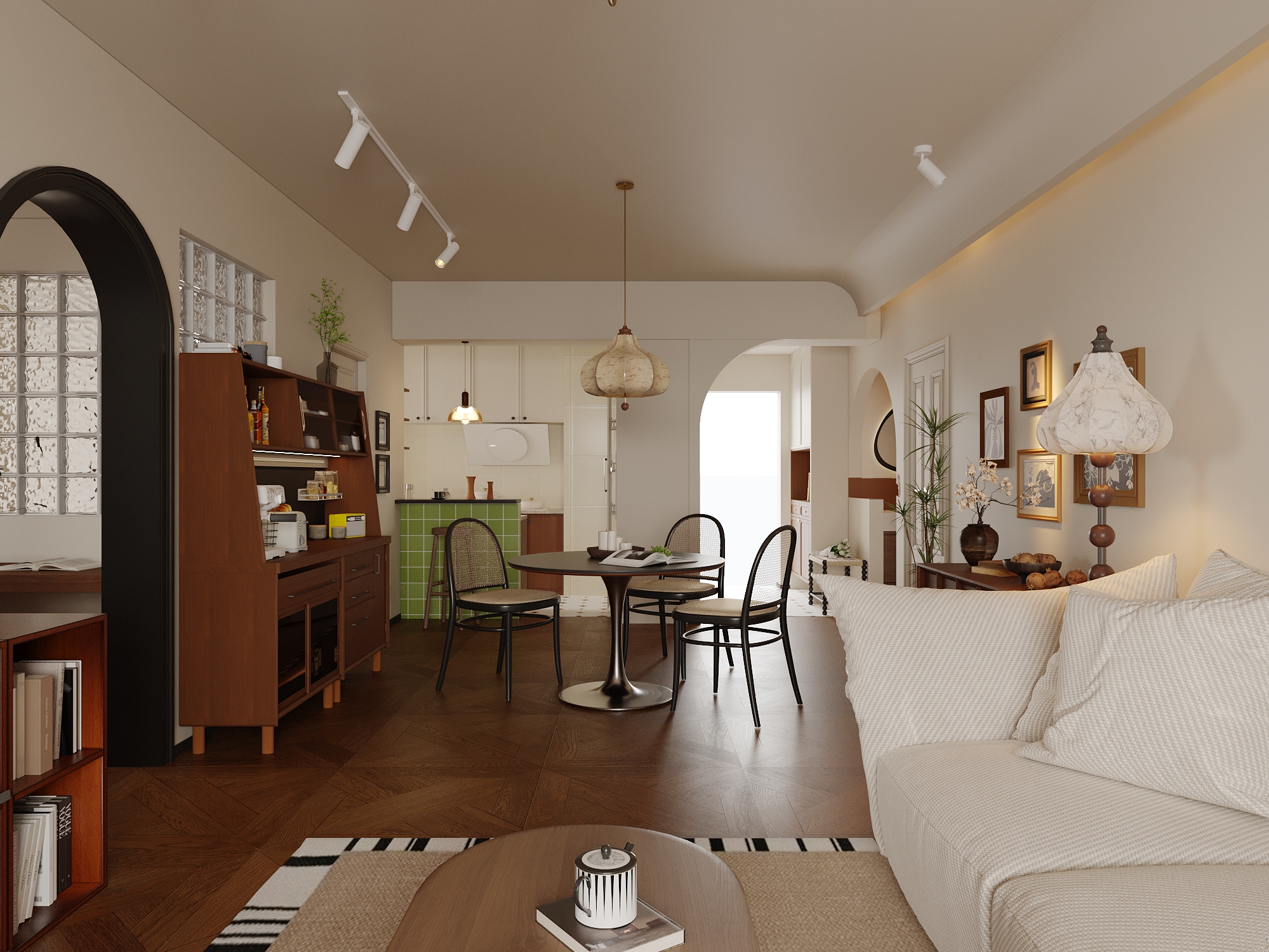 南洋复古风客餐厅丨余阳视觉-12