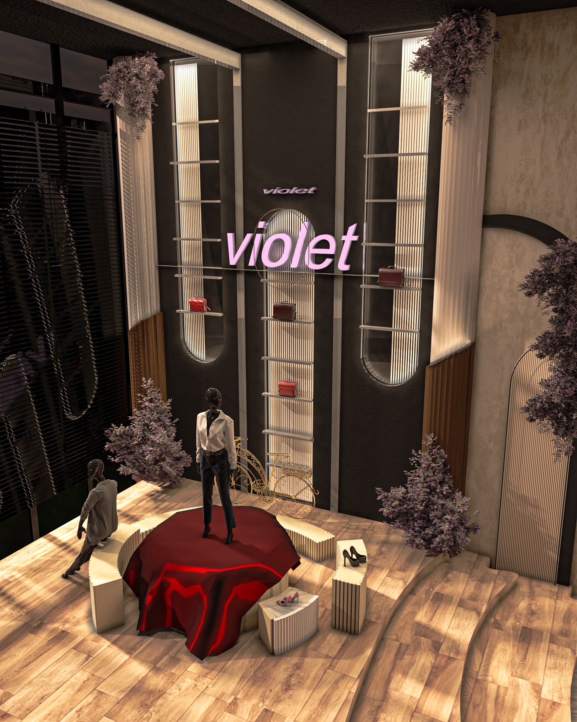 某女性时尚品牌展厅室内设计项目-7