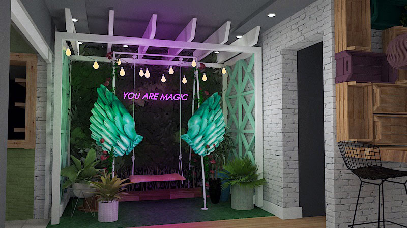 CENOGRAFIA AMBIENTAÇÃO - RESTAURANTE VEGANO-25