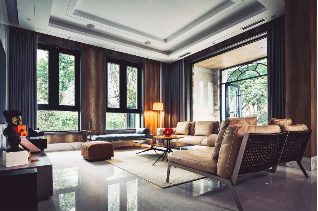 350M²现代别墅,定制家的艺术与温度-76