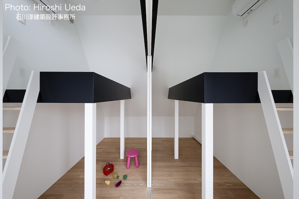 スキップフロアの家　ハコノオウチ13丨日本京都丨石川淳建築設計事務所,アトリエきんぎょばち・石川直子-51