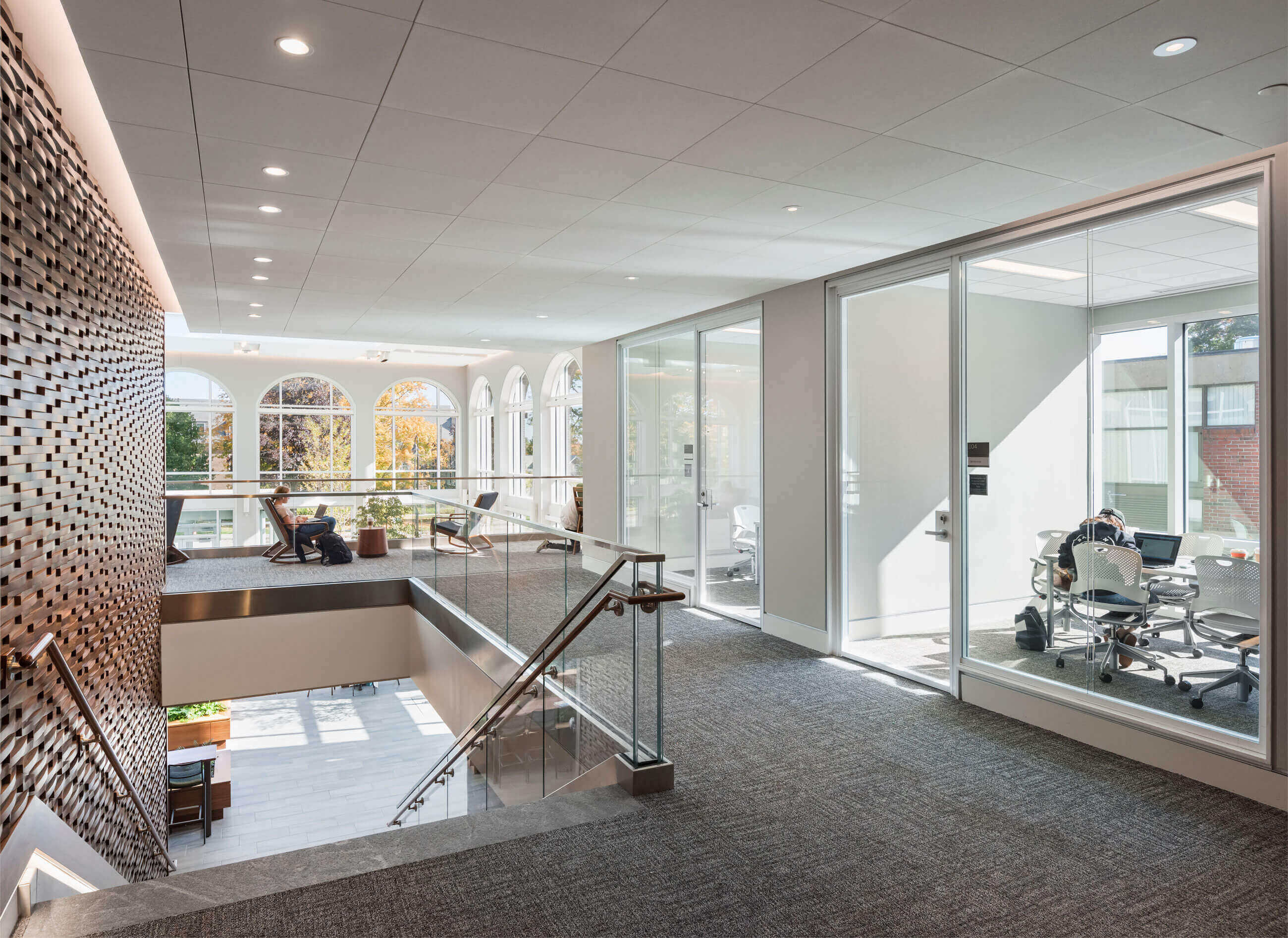 霍恩图书馆的公共区域丨美国丨Finegold Alexander Architects-34